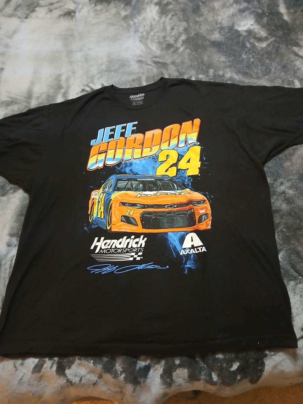 Jeff Gordon 24 Graphic Short Sleeve T-Shirt - Black
